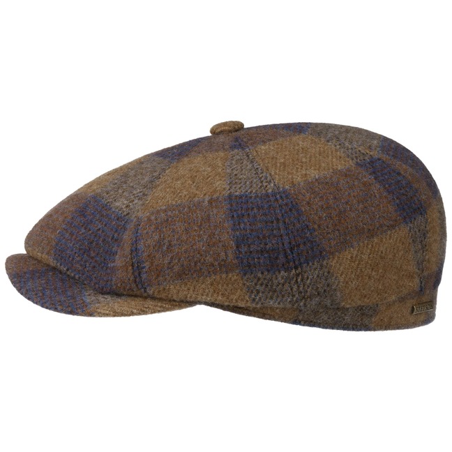 Coppola Hatteras Ankeny Wool Check By Stetson Cappelli Berretti E