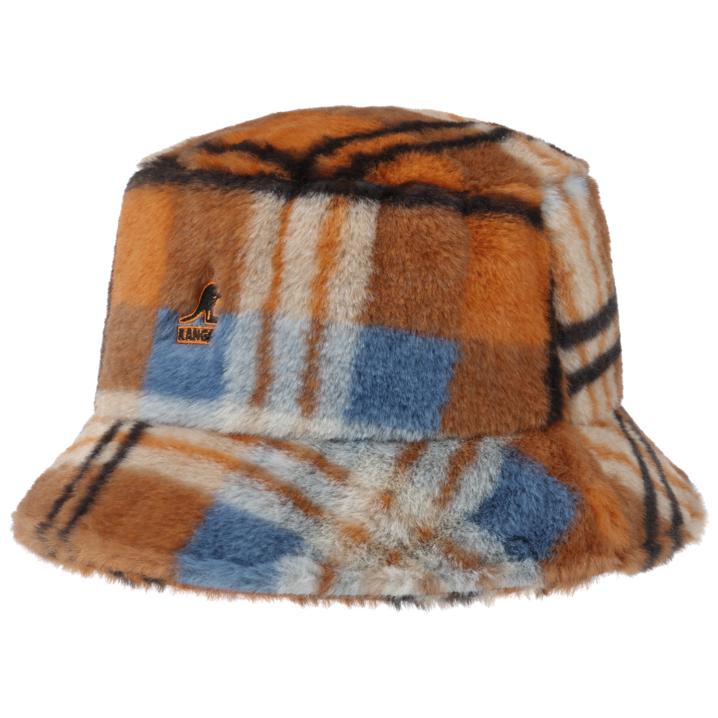 Cappello Di Tessuto Faux Fur Bucket By Kangol