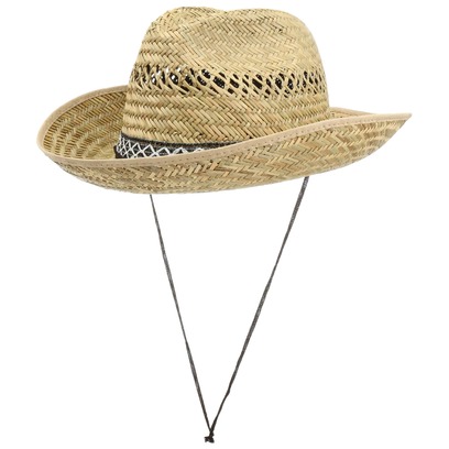 Cappello di Paglia Texas con Sottogola by Lipodo