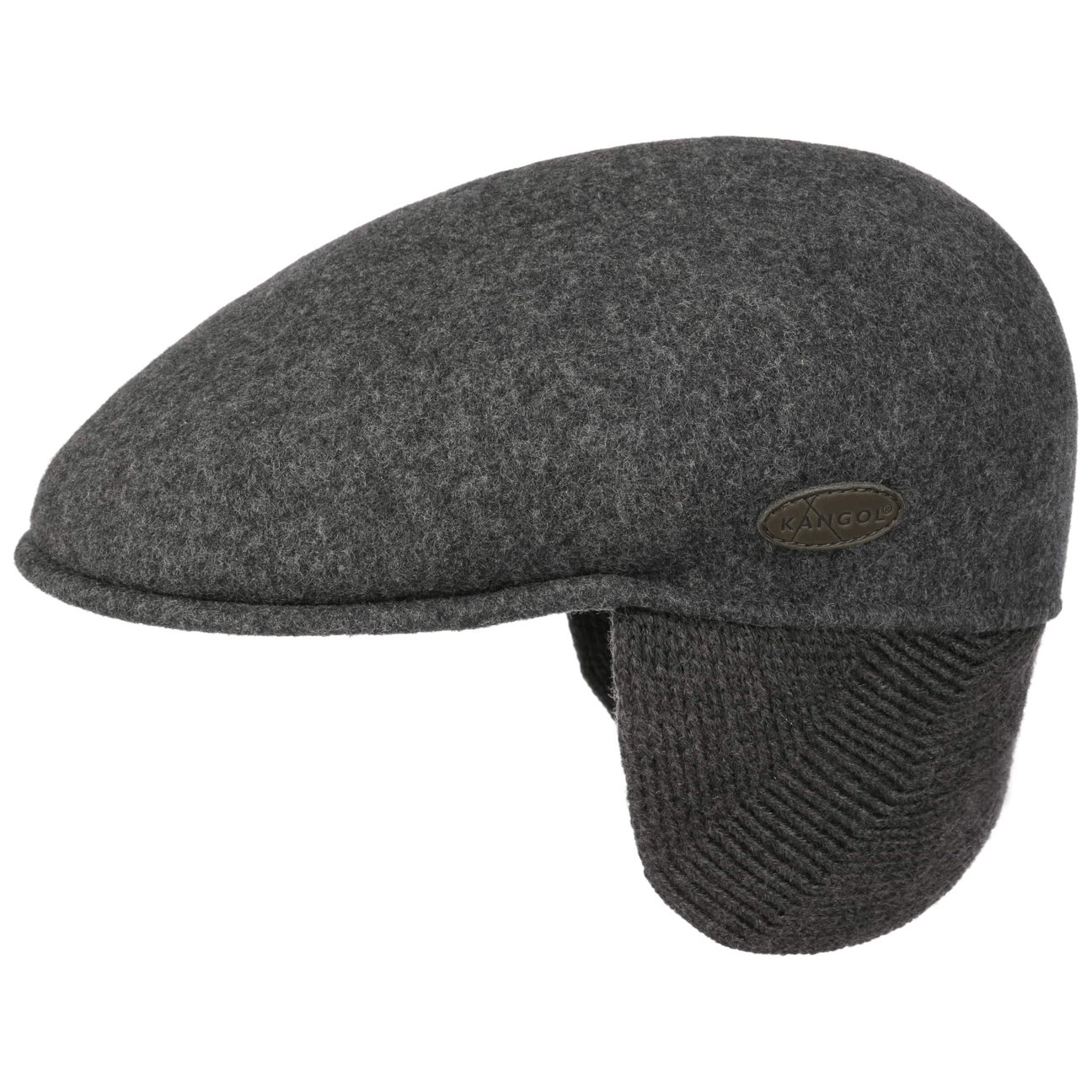 Kangol Grigio Berretto Wool 504 Earlap - Immagine 2
