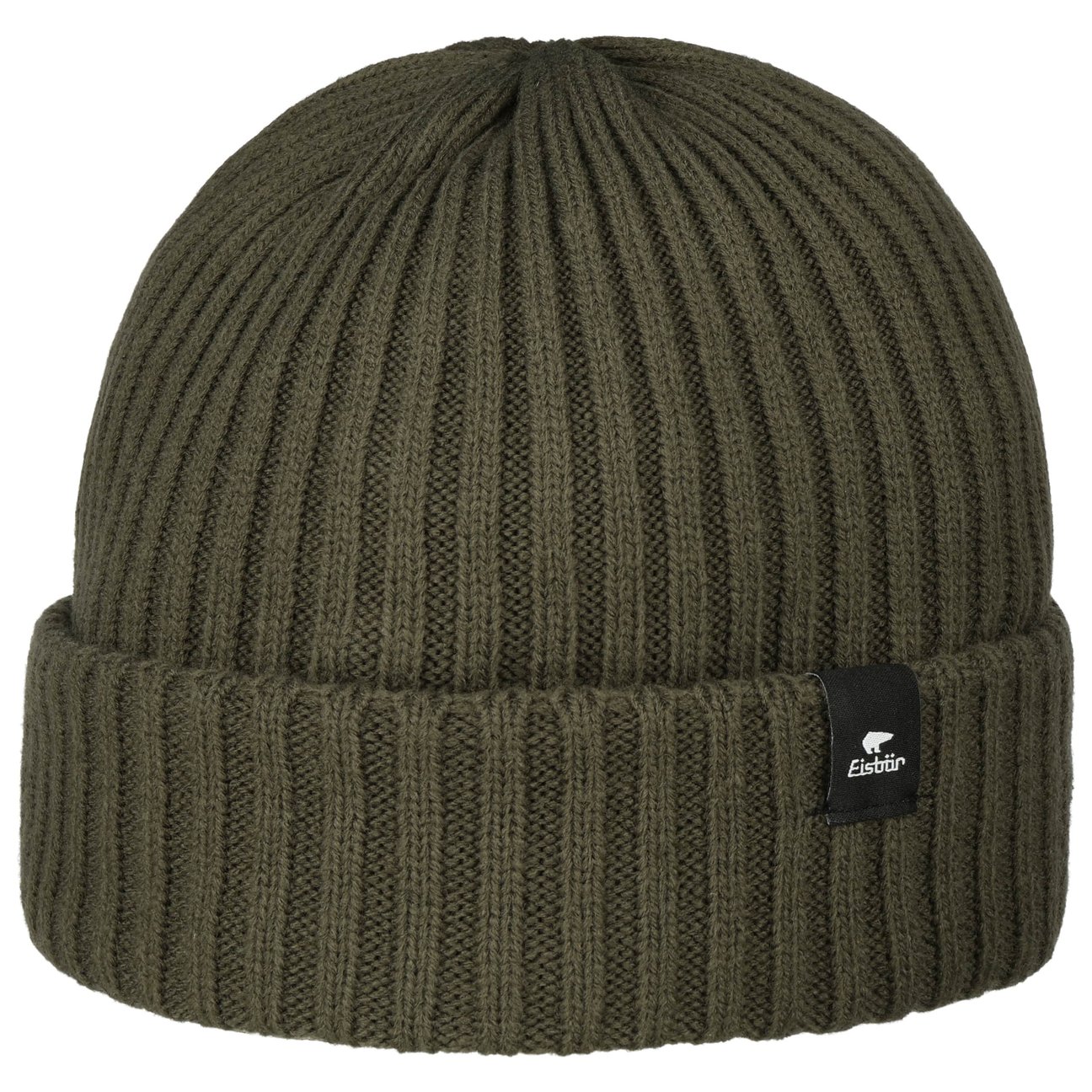 Eisbär Unisex Oliva Berretto Con Risvolto Ripp By