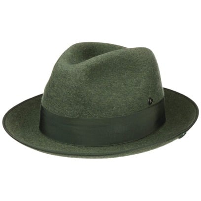 Cappello da Caccia con Bottone Laterale
