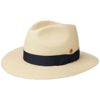 Cappello Paglia Panama Blue Menton