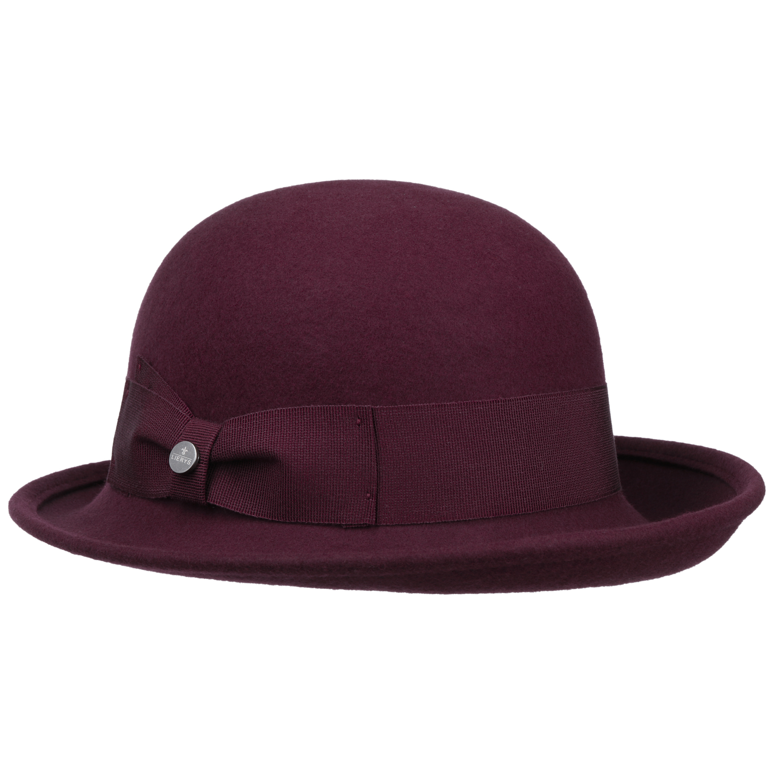 Cappello A Bombetta In Lana Vintage - Donna, Tesa Arrotolabile - Foto 6