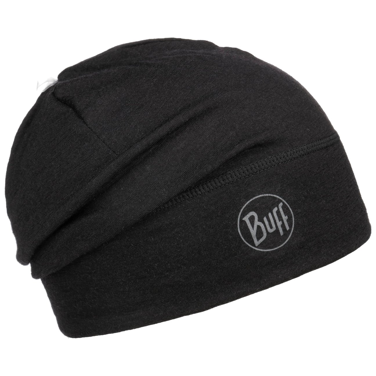 Buff Unisex Nero Berretto, Cappello In Lana Merino, (Taglia Unica) - Immagine 3