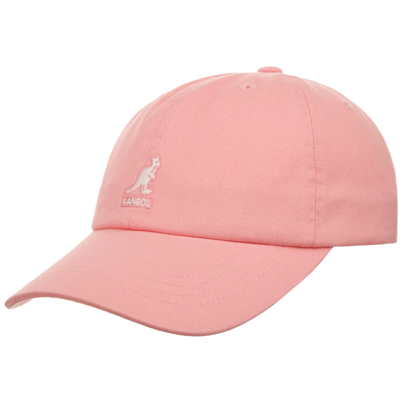 Kangol Unisex Rosa Cappellino Da Baseball Washed - Immagine 2