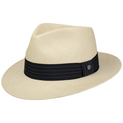 Cappello Panama Striped Ribbon by Lierys