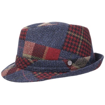 Cappello Merino Patchwork Trilby by Lierys