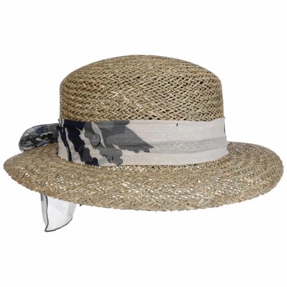 Cappello Seagrass con Fascia Tessuto by Lierys