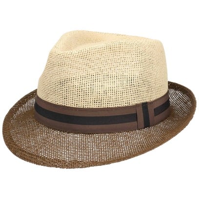 Cappello di Paglia Twotone Trilby by Lipodo