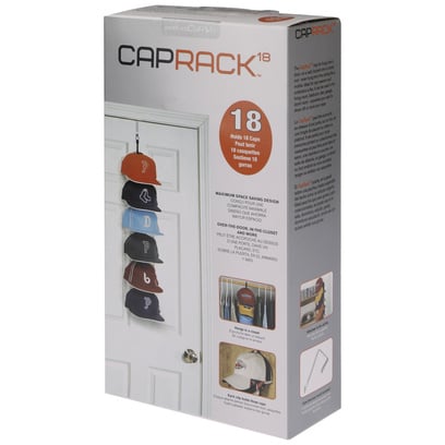 Organizzatore Cap Rack per 18 Cappellini