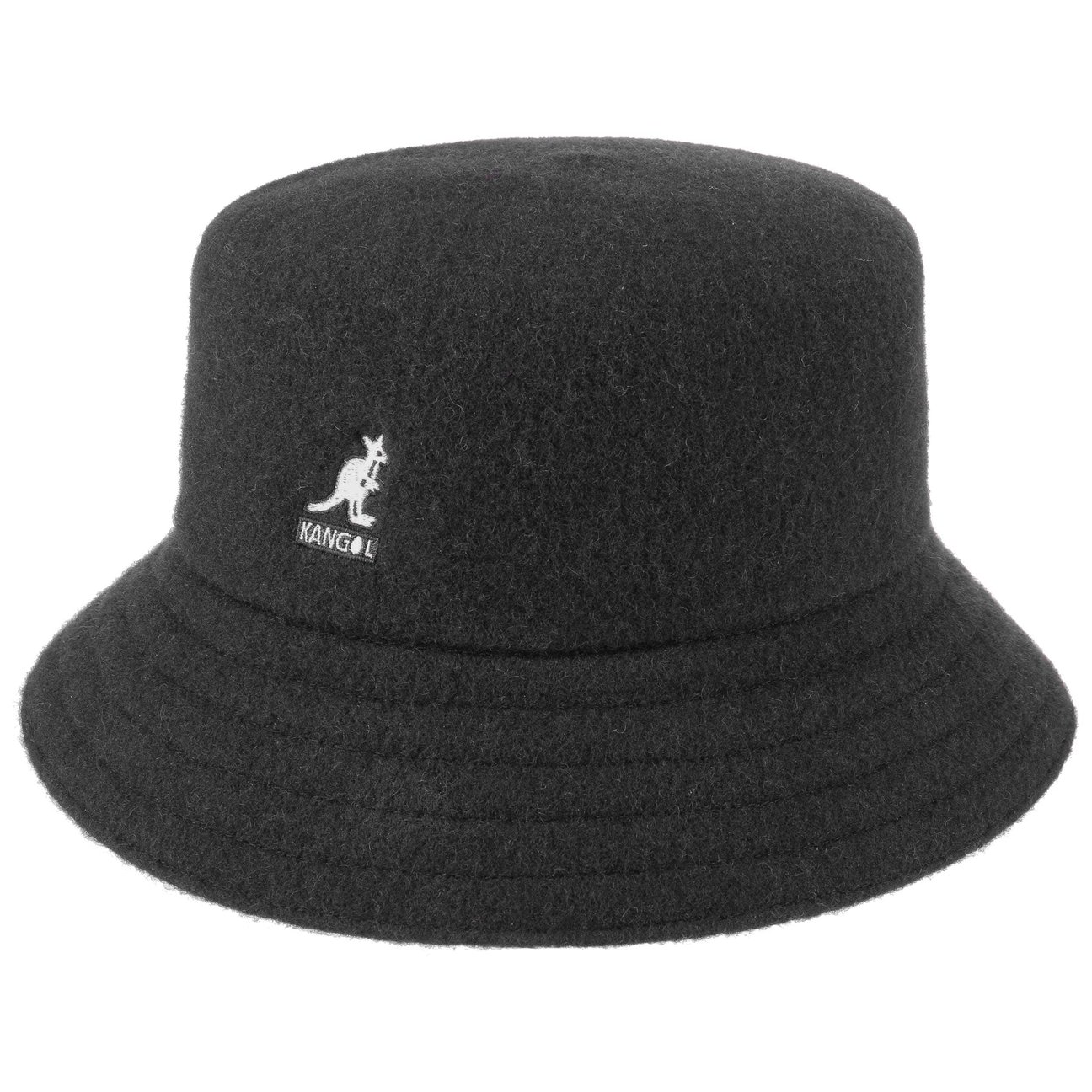 Kangol Unisex Nero Cappello Wool Lahinch By