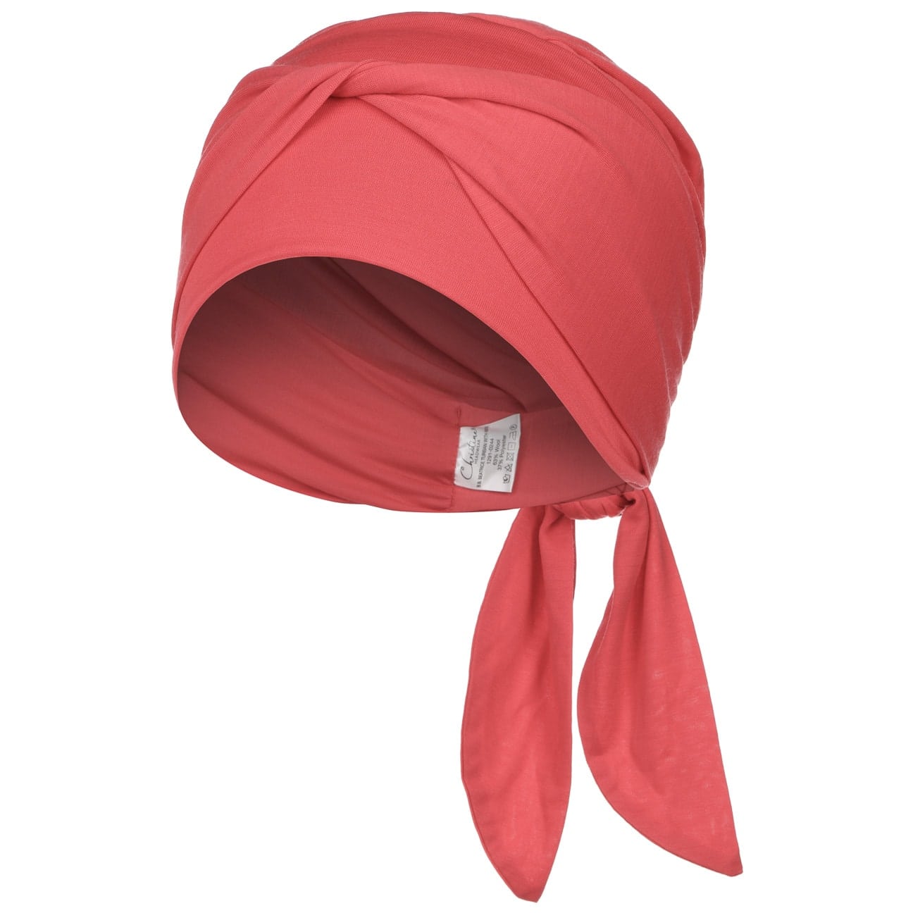 Turbante Beatrice 375 Grad by Christine Headwear in corallo Gr One Size