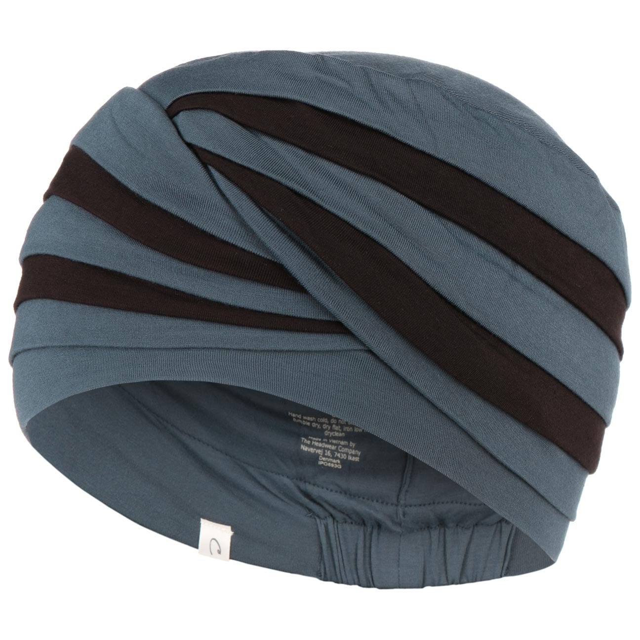 Turbante Shanti Caretech by Christine Headwear in blu Gr One Size