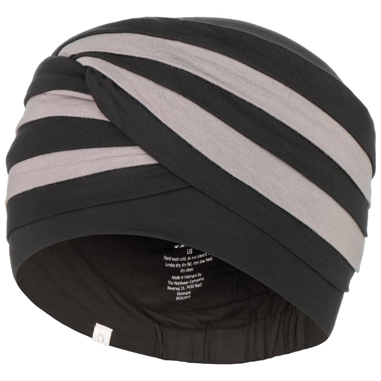 Turbante Shanti Caretech by Christine Headwear in nero Gr One Size