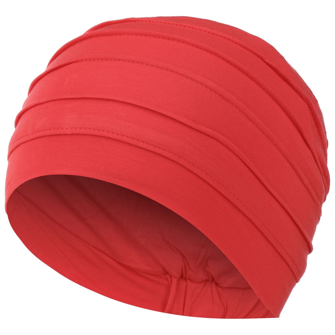 Turbante Yoga Uni Bamboo by Christine Headwear in rosso Gr One Size
