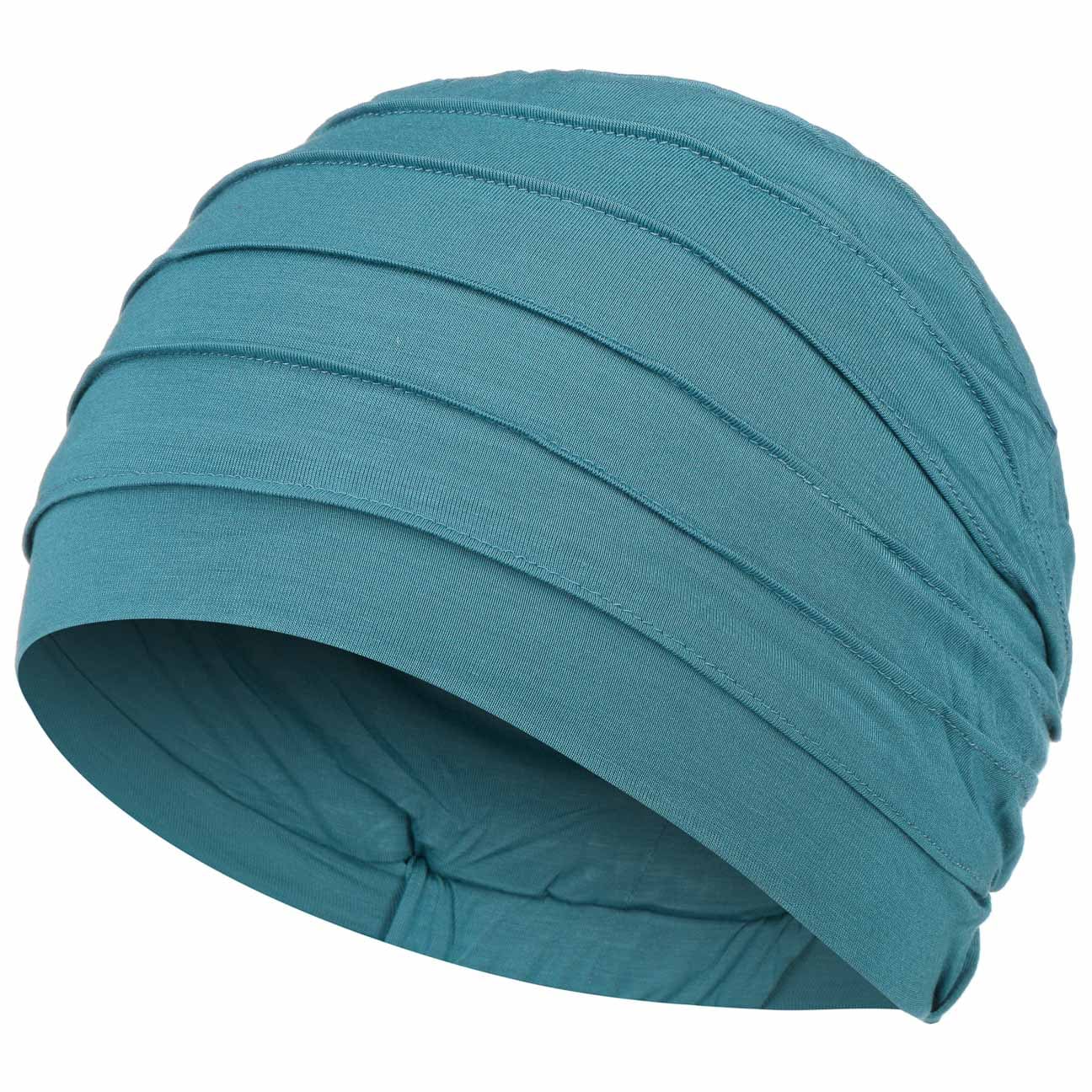Turbante Yoga Uni Bamboo by Christine Headwear in petrolio Gr One Size