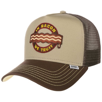 Cappellino Trucker In Bacon We Trust by Djinns