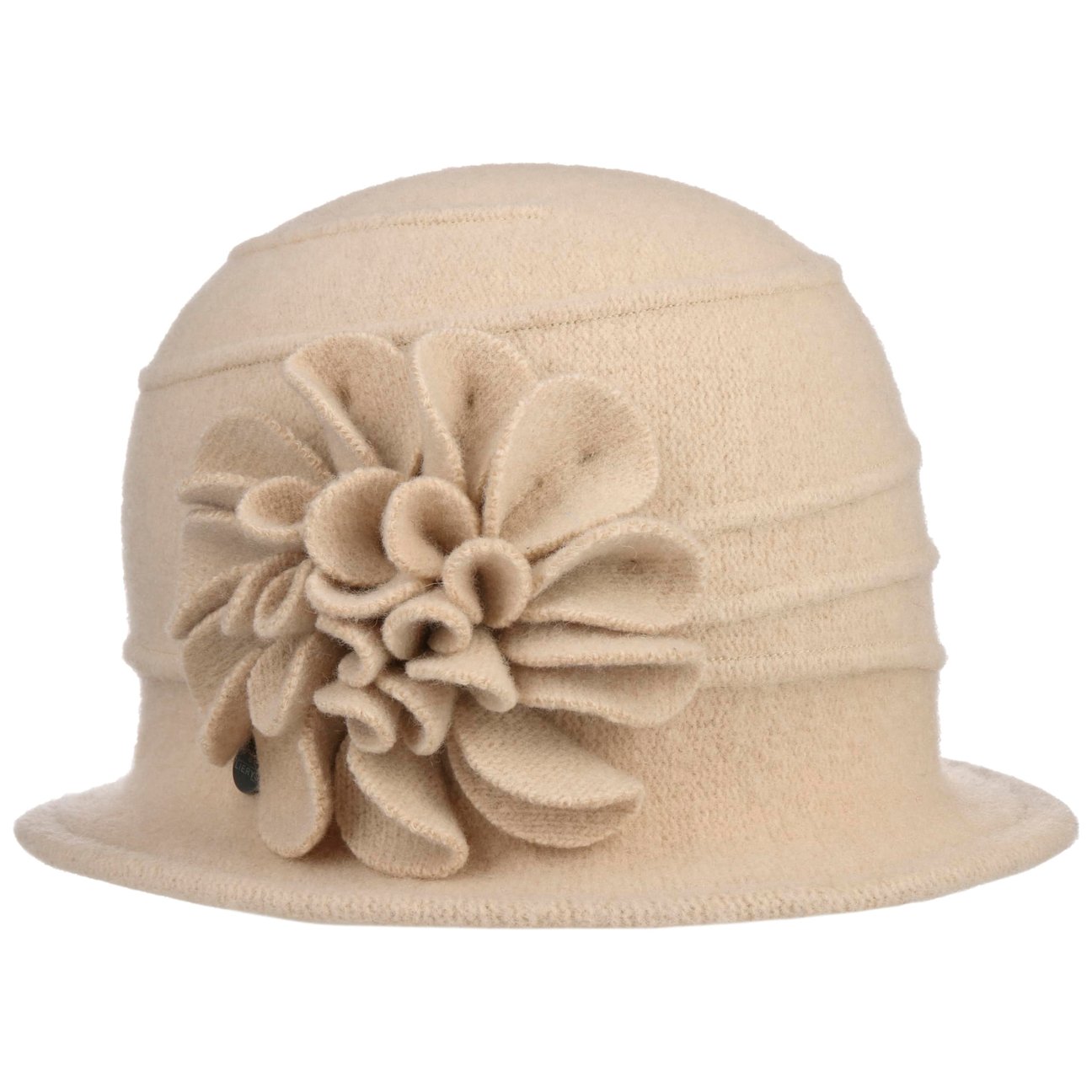 Lierys Donna Beige Cappello In Lana Romina Cloche By