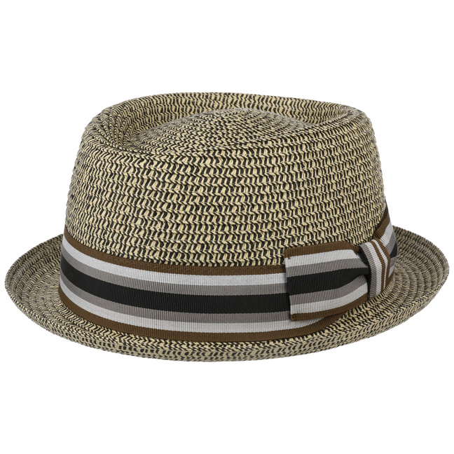 Cappello Di Paglia Gareth Pork Pie Uomo - Made In EU, Stile Estivo - Foto 9