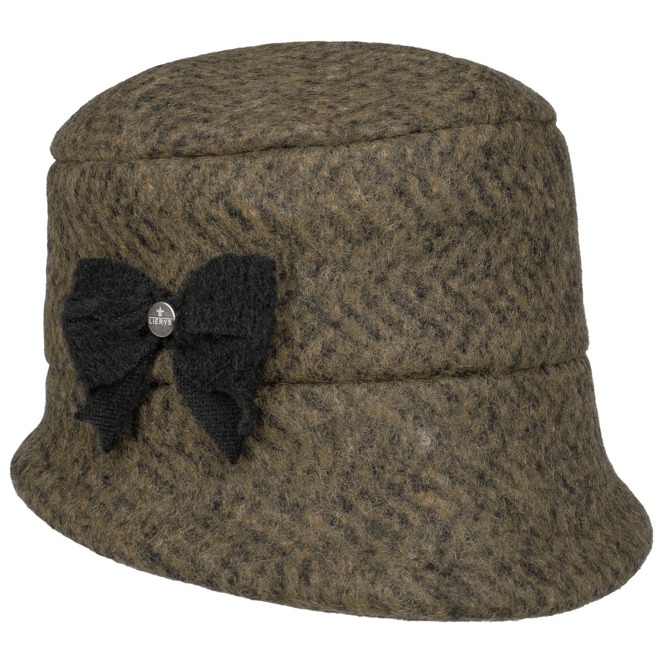 Lierys Donna Beige Cappello In Lana Linvisa Cloche By