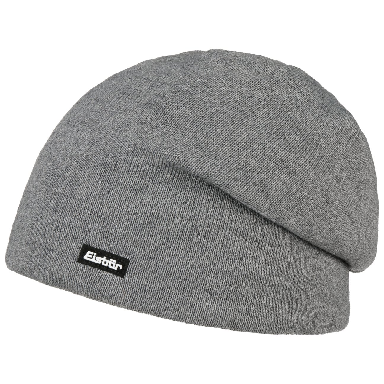 Eisbär Unisex Grigio Berretto A Maglia Ogle Oversize By