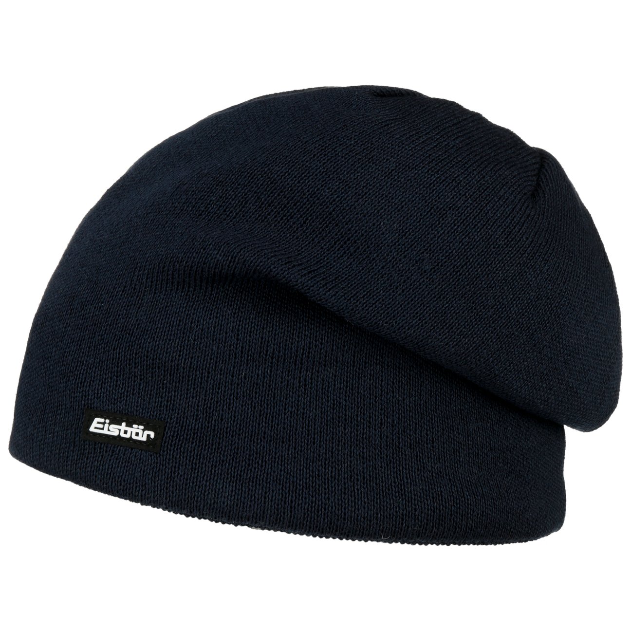 Eisbär Unisex Blu Scuro Berretto A Maglia Ogle Oversize By