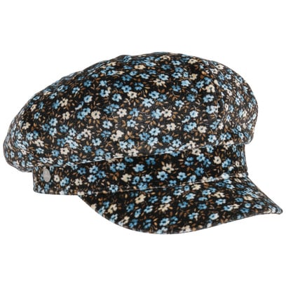 Berretto Newsboy in Velluto Flower by Lierys