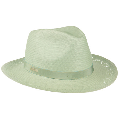 Cappello Panama Velvoa Fedora by Seeberger