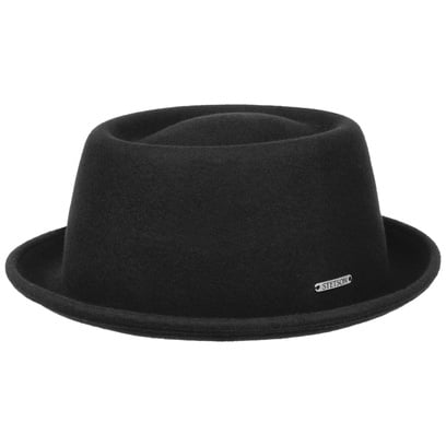 Cappello in Lana Uni Pork Pie by Stetson
