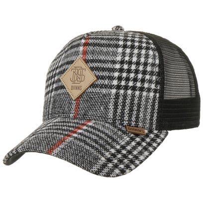 Cappellino HFT Check Logo Patch Tweed by Djinns