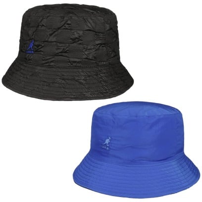 Cappello Reversibile Pucker Check Bucket by Kangol