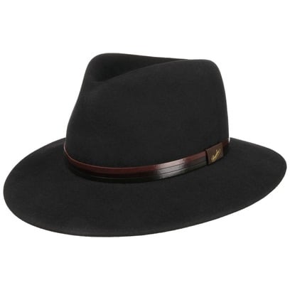 Cappello con Nastro in Pelle Cagliero by Borsalino