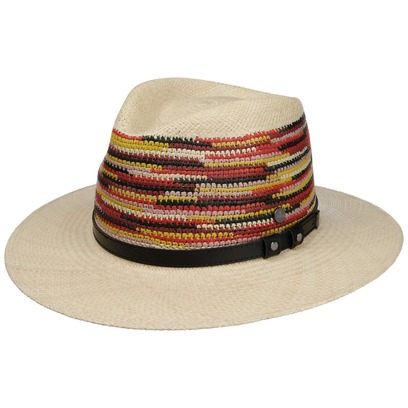 Cappello Panama Multicolour Crown by Lierys