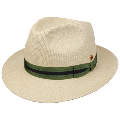 Cappello Panama Albenga Green Stripes by Mayser