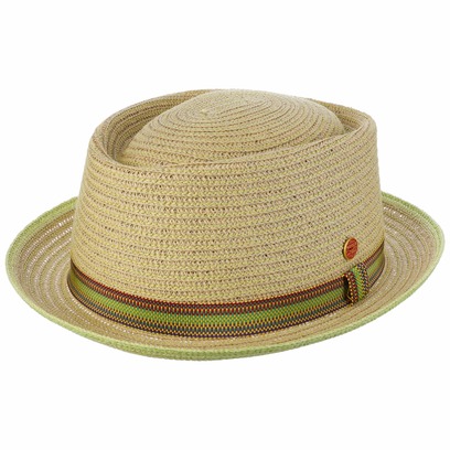 Cappello di Paglia Andy Green Pork Pie by Mayser