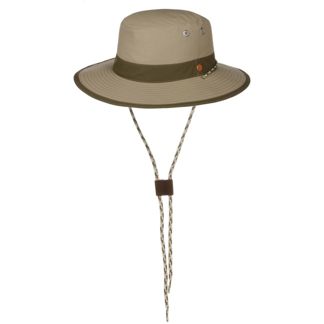 Cappello Da Sole Donna Con Tesa Larga E Sottogola | Cappello Da Trekking Pieghevole Con Protezione UV, Traspirante