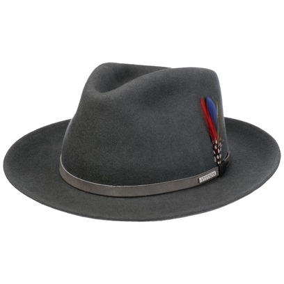 Cappello in Lana Vellacott Fedora by Stetson