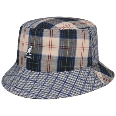 Cappello Plaid Mashup Bucket by Kangol
