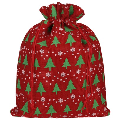 Sacchetto Regalo Christmas Trees 30 cm x 40 cm