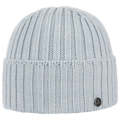 Berretto a Maglia con Risvolto Merino by Lierys