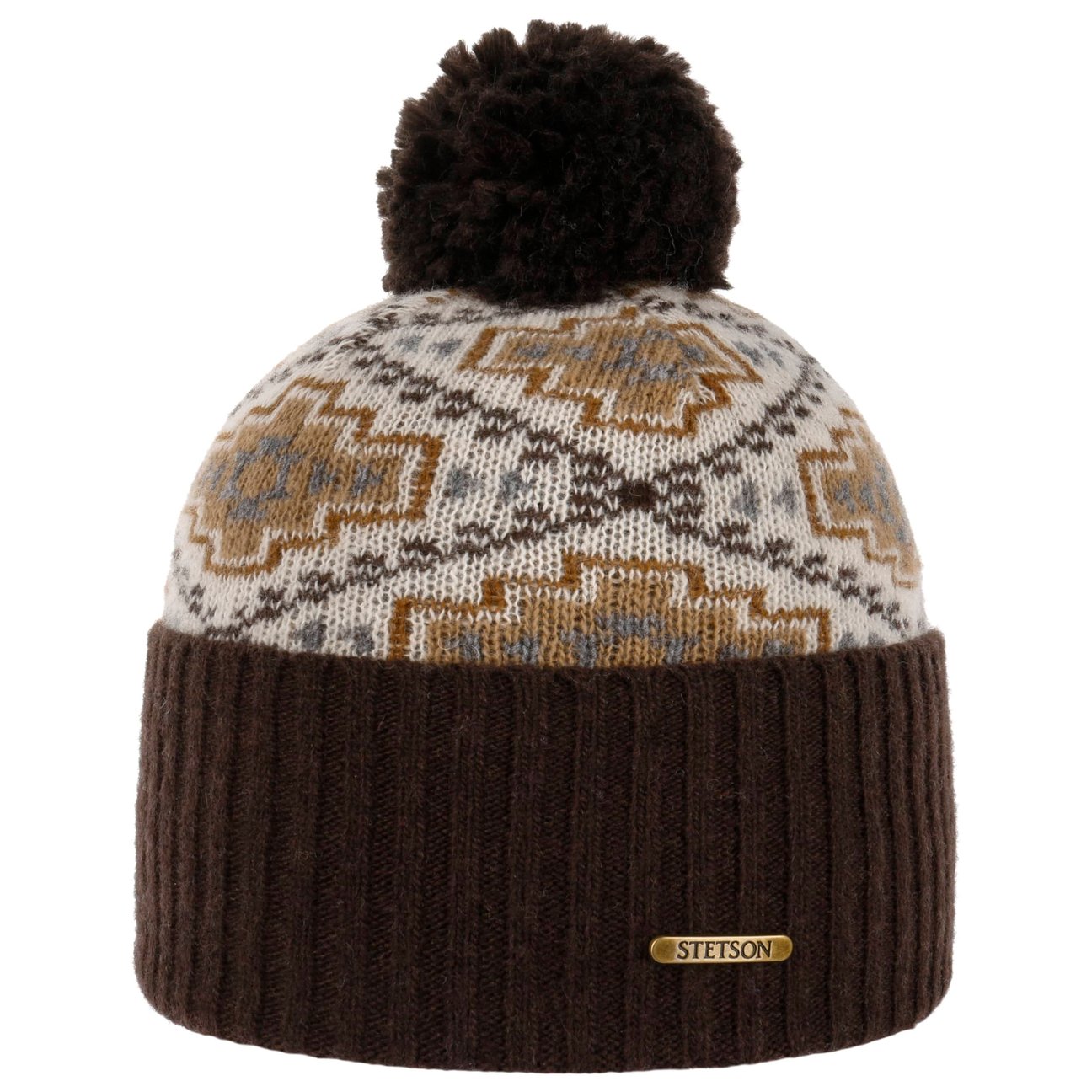 Berretto con Pompon Navajo by Stetson