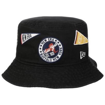 Cappello All-Over Patch Bucket by New Era