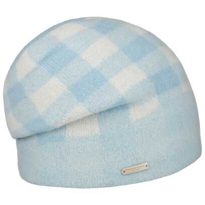 Berretto in Lana Check Headsock by Seeberger