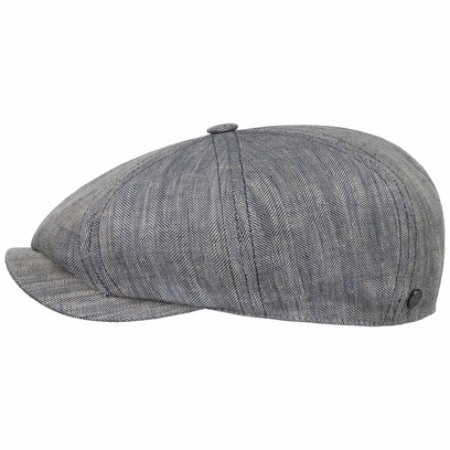 Berretto Newsboy in Lino Herringbone by Lierys