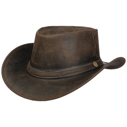 Cappello in Pelle Longford Western by Scippis