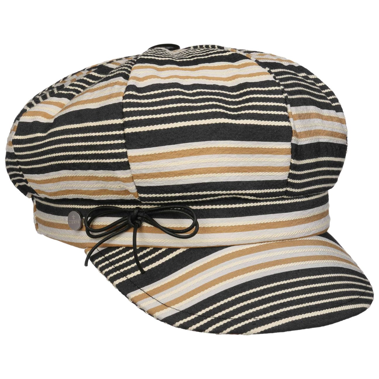 Lierys Berretto Newsboy Denova Stripes by
