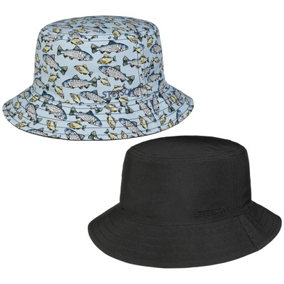 Cappello Reversibile Allover Fish by Stetson