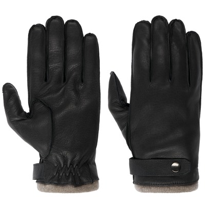 Guanti con Fodera in Cachemire Deerskin by Caridei
