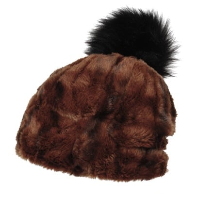 Berretto con Pompon Fake Fur by Gebeana